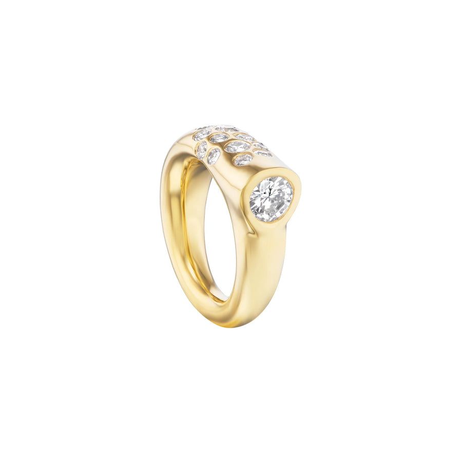 Pinky Battery Ring- Diamond