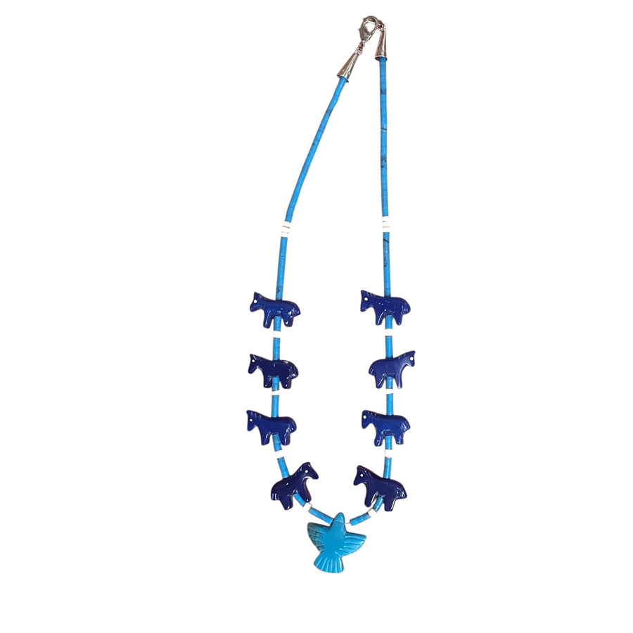 Short Resin Power Animal Necklace