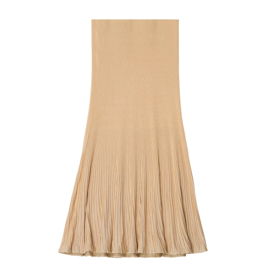 Knitted Flared Skirt