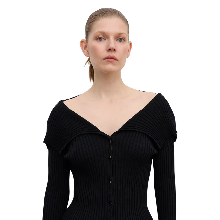 Merino Rib Cardigan