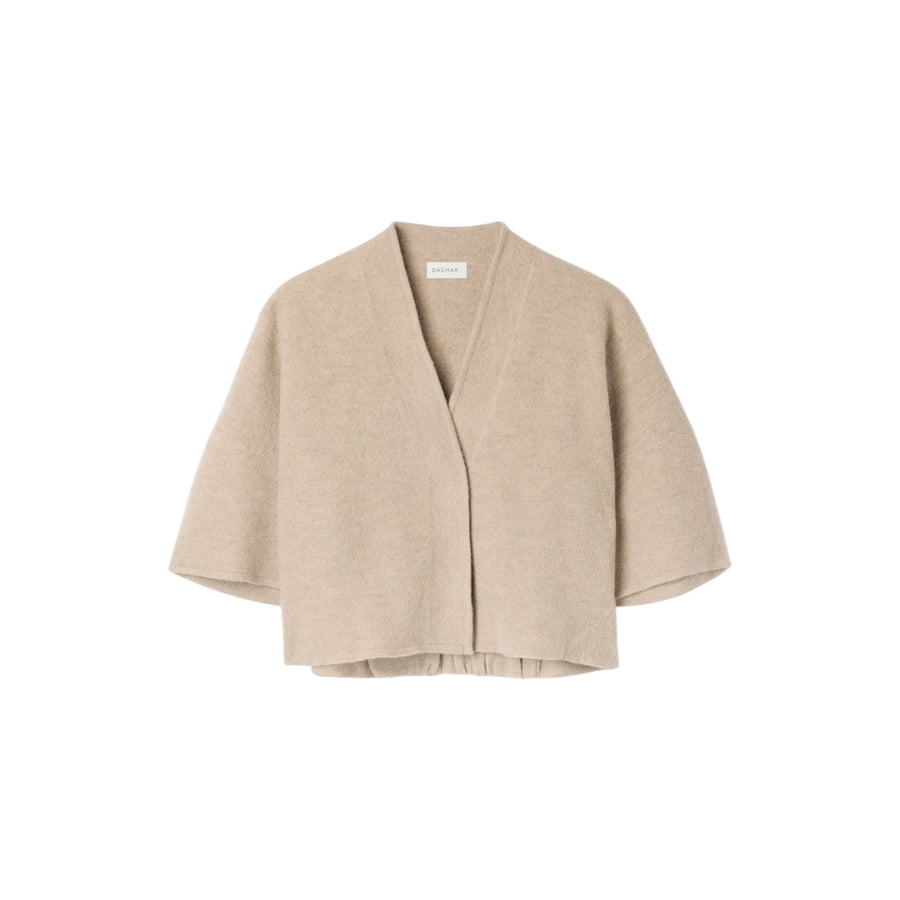 Short Wool Cardigan