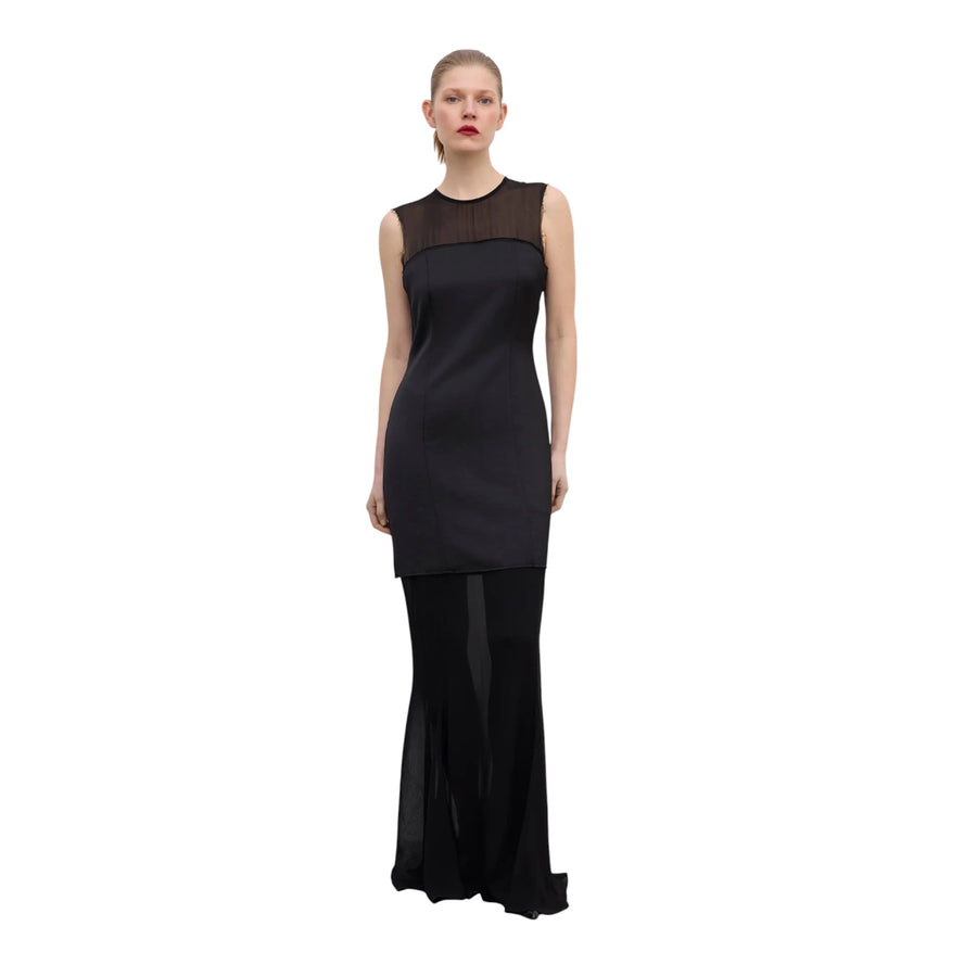 Two-Layer Maxi Dress