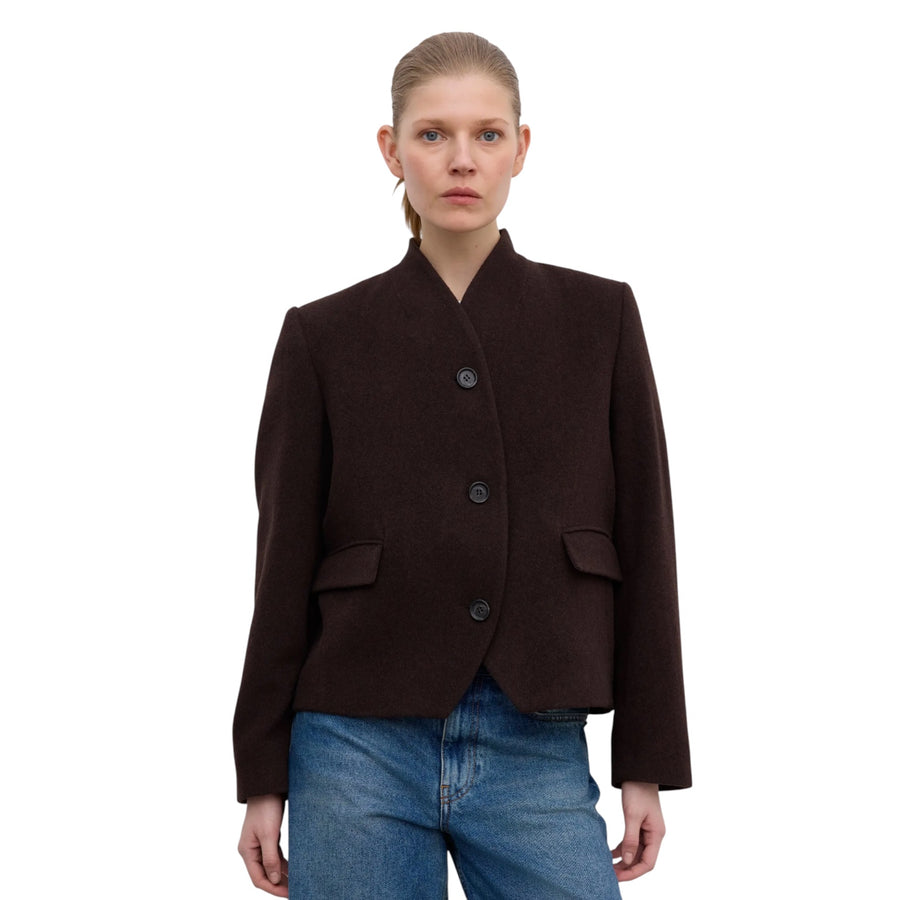 Short Curved Jacket