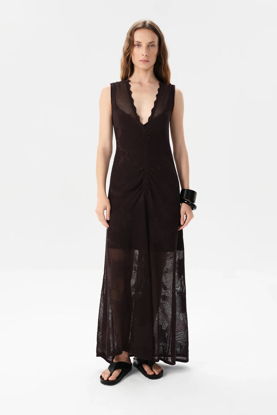 Olaya Tora Midi Dress