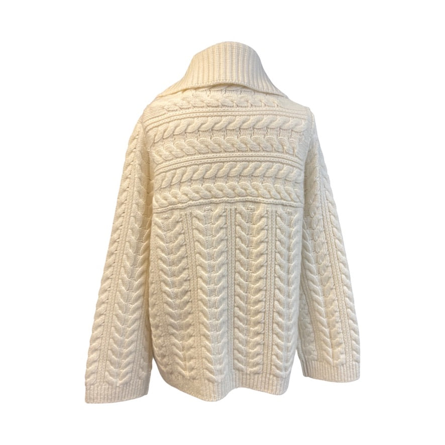 Cable Caban Cardigan