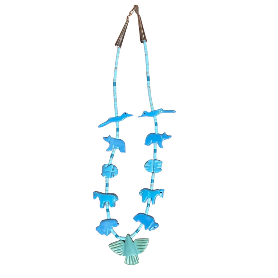 Short Resin Power Animal Necklace