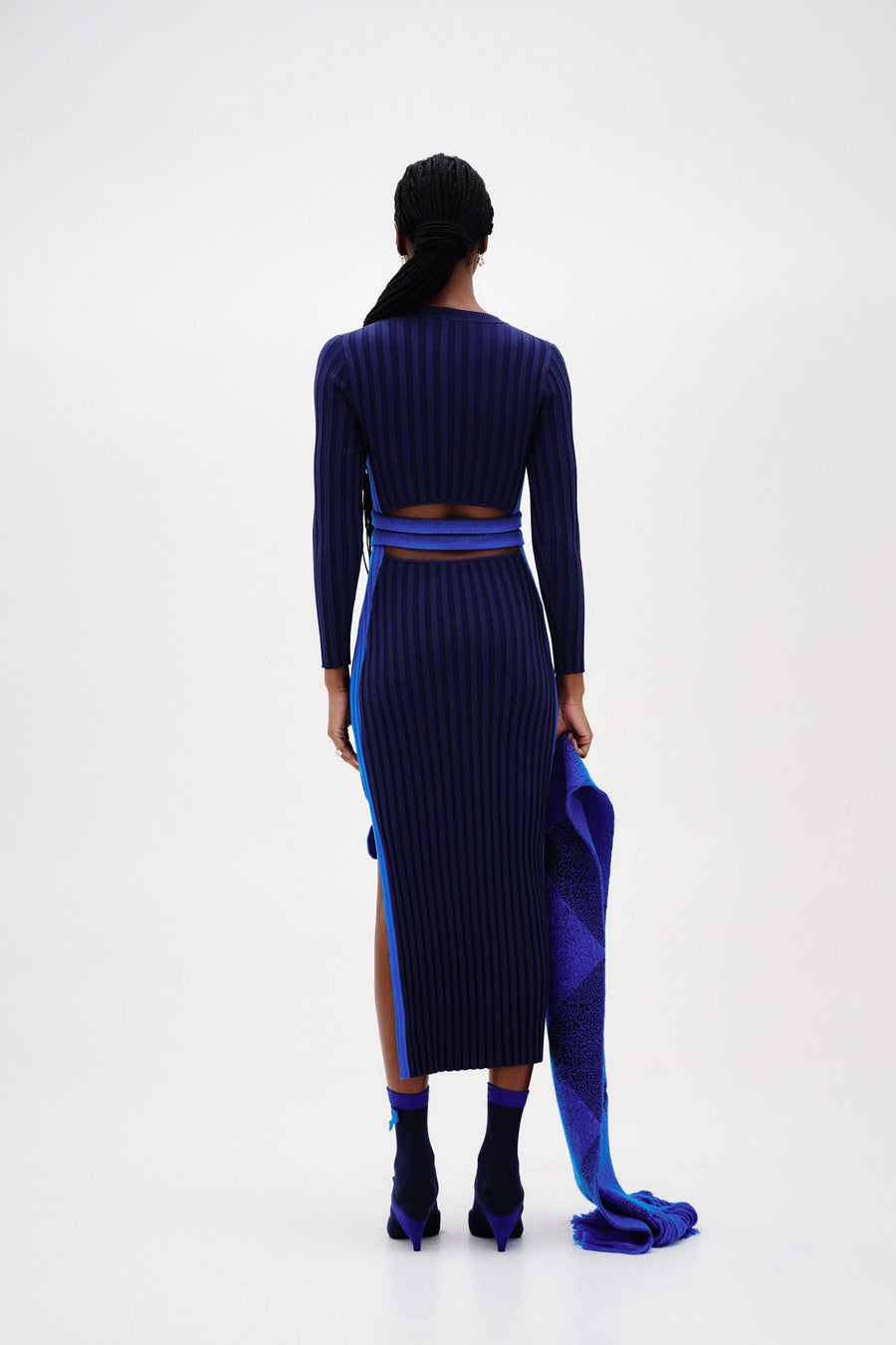 Aster Pleated Dress