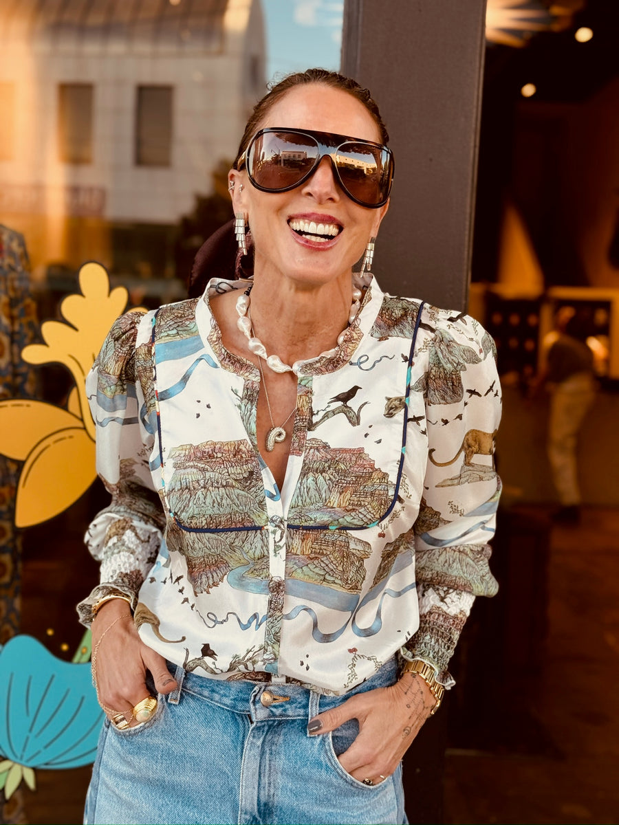 Mountain Lion Blouse