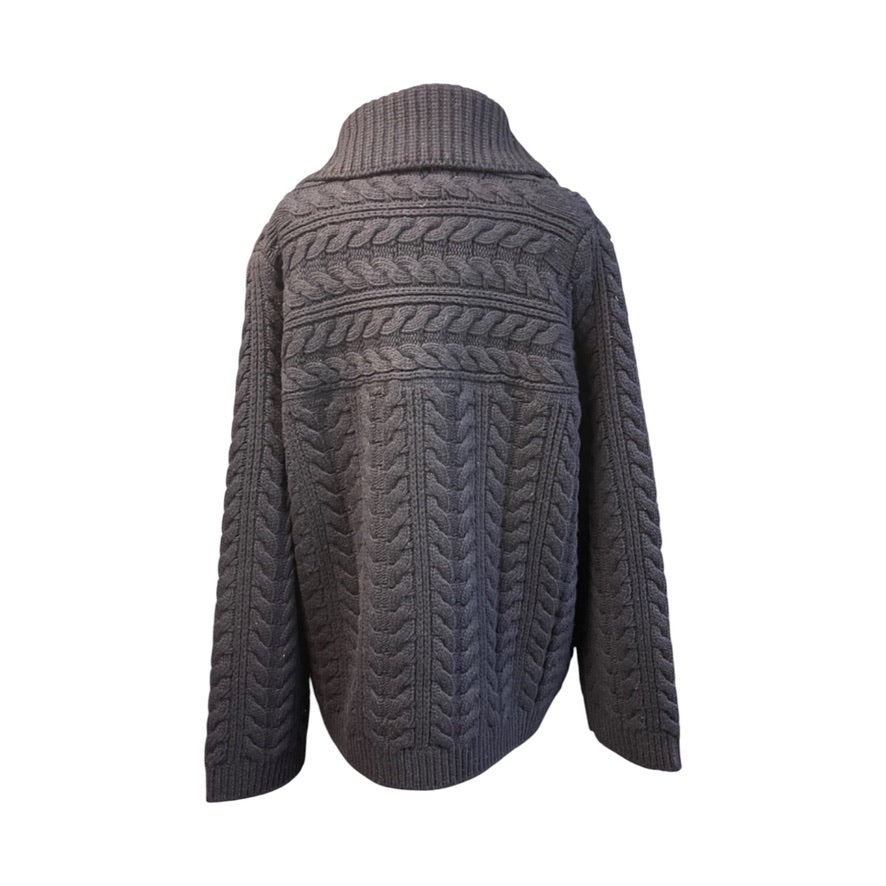 Cable Caban Cardigan
