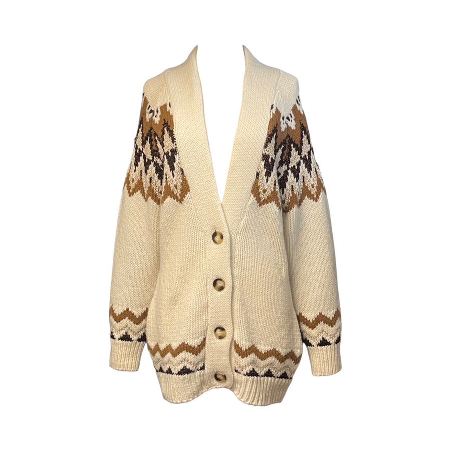 Jacquard Cardigan