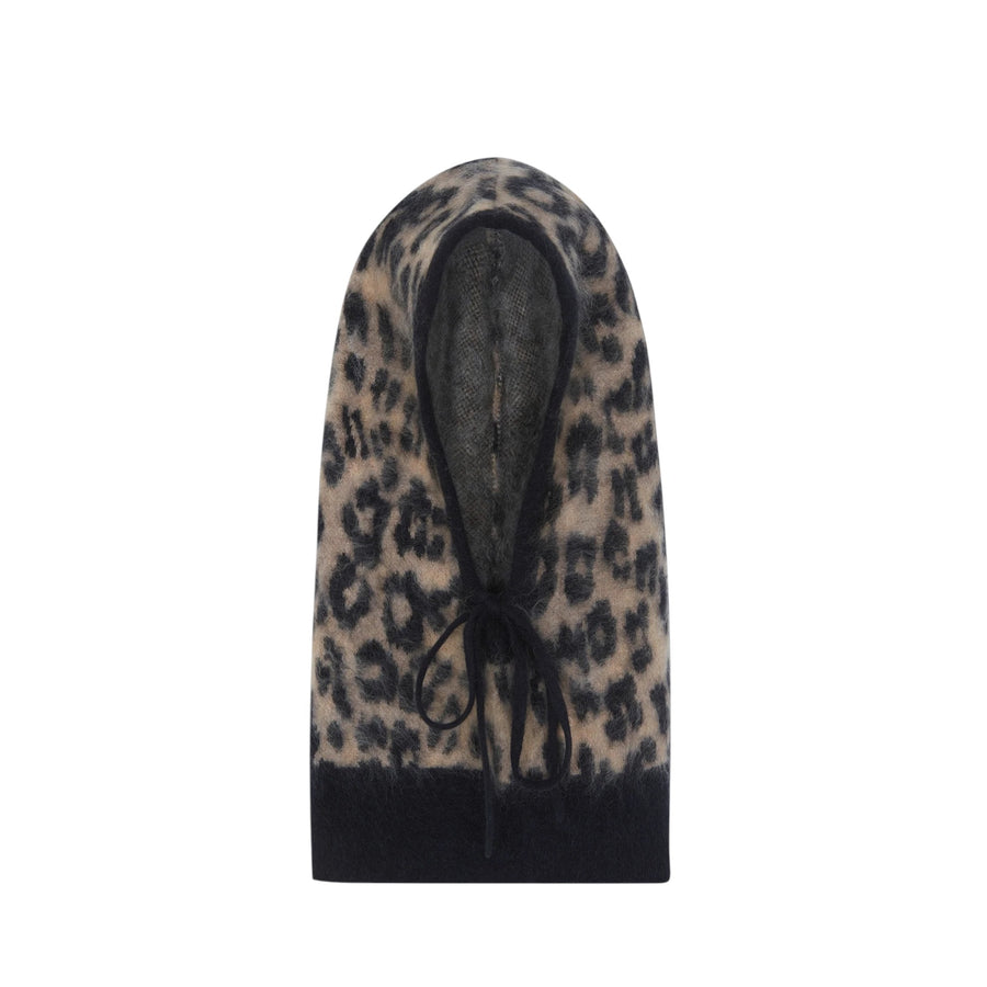 Hood Sybel Fluffy Leopard