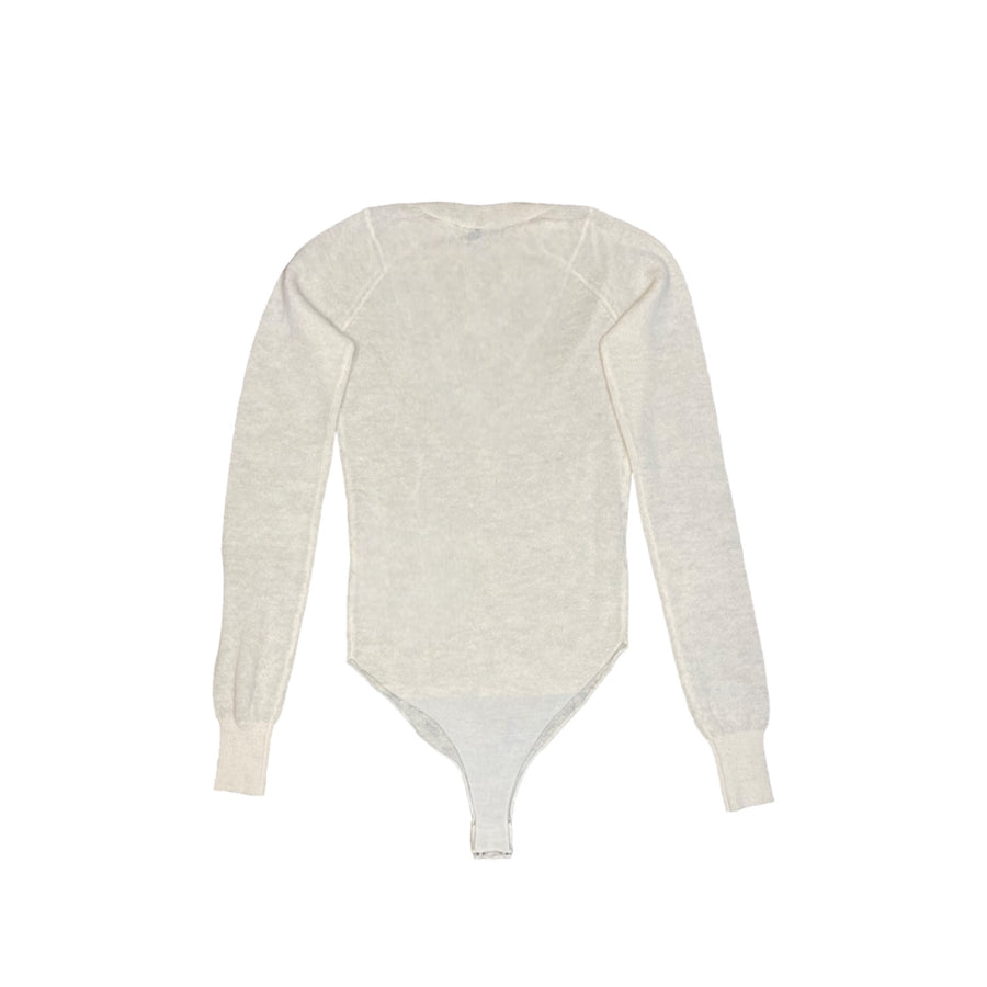 Rita V Neck Knit Bodysuit