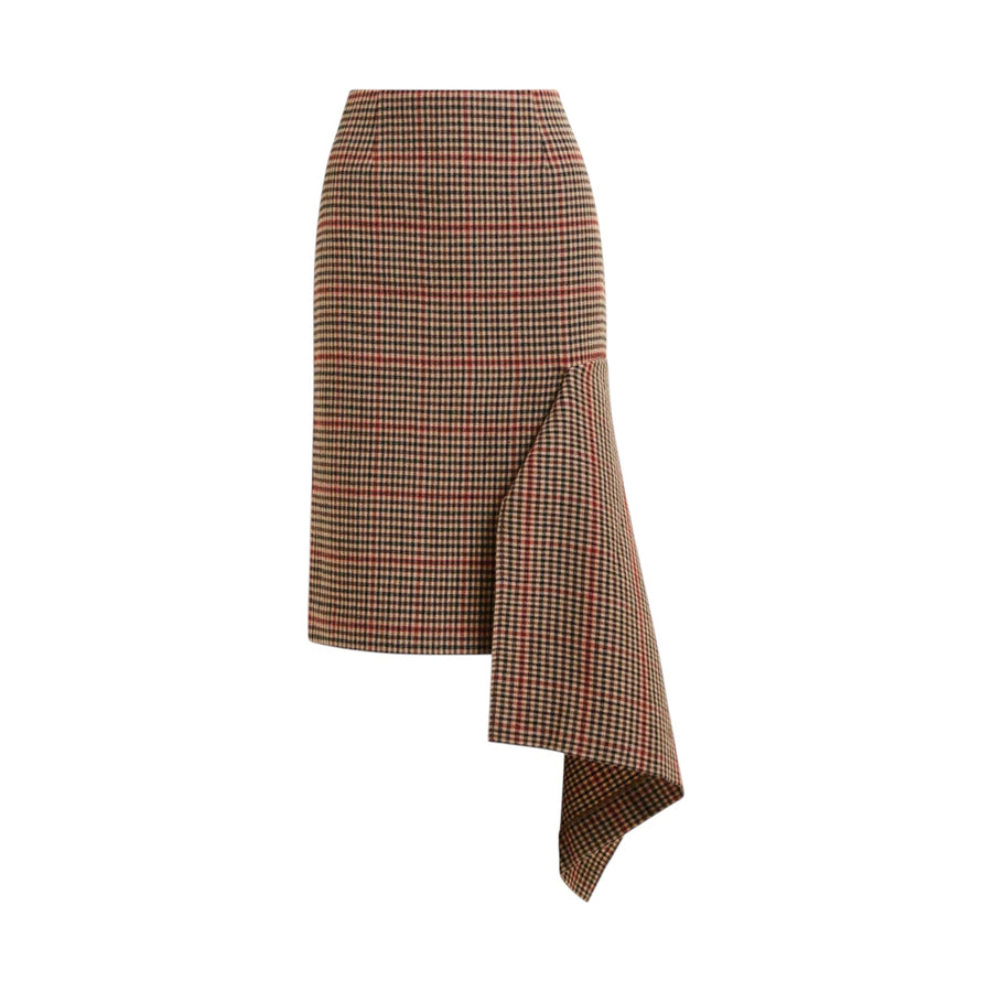 Feather Tweed Skirt