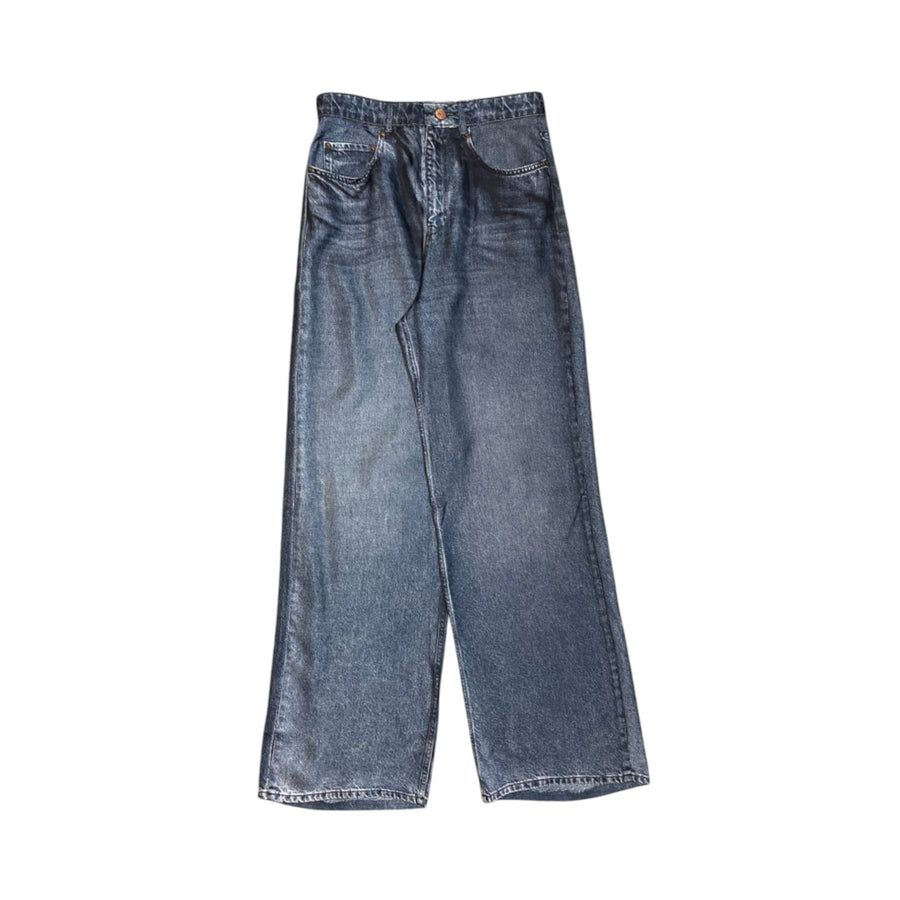 Aloe Denim Printed Trousers