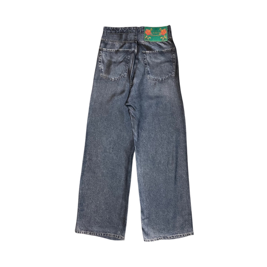 Aloe Denim Printed Trousers