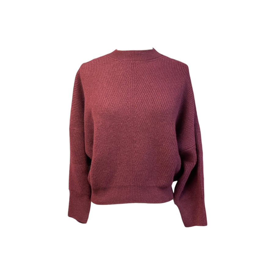Mina English Rib Bat Wing Sweater