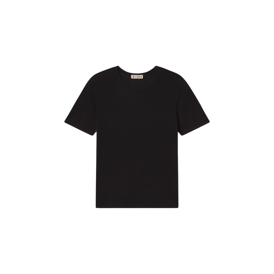 Cashmere Short Sleeve Boyfriend T Shirt
