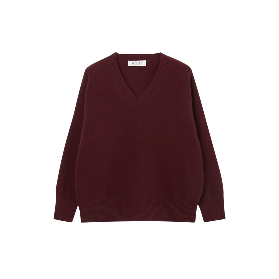 V Neck Knitted Jumper