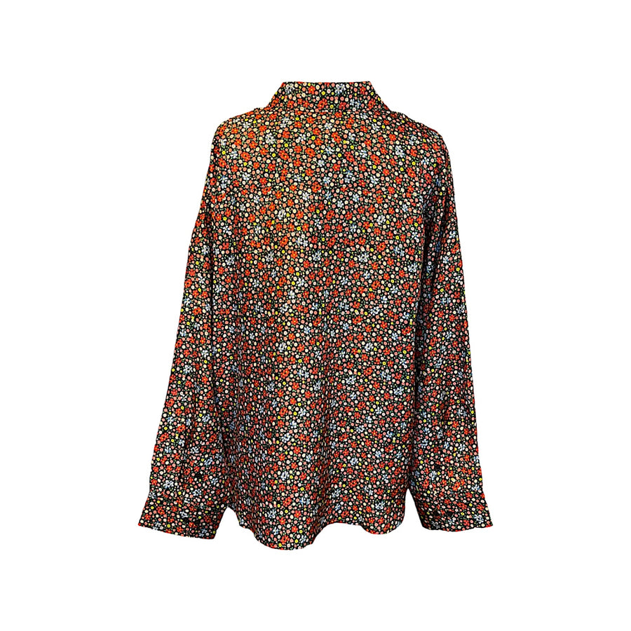 Girt Boxy Silk Shirt