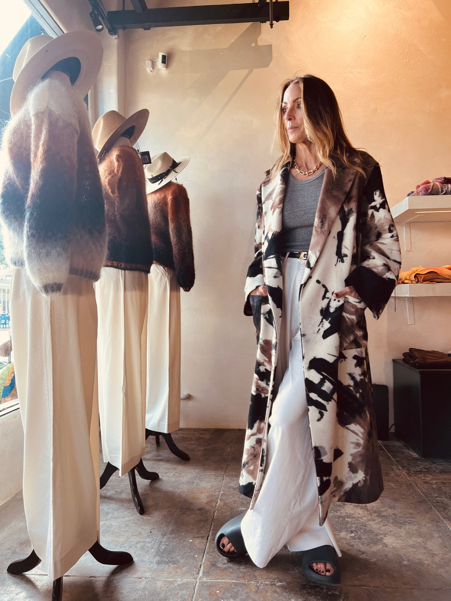 Kaya Handmade Printed Coat