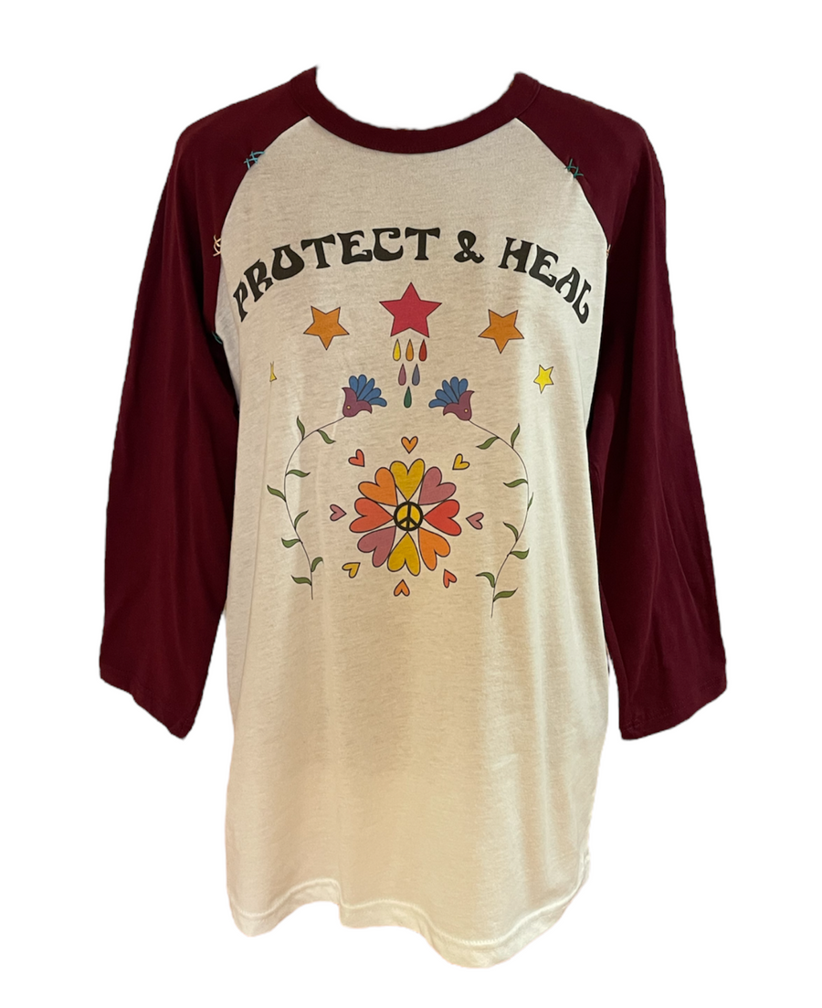 Protect & Heal Baseball Tee-Shirt