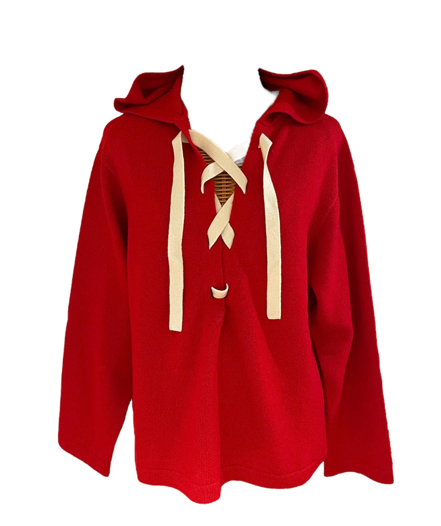 Alabama Lace Up Hoodie